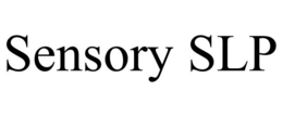 SENSORY SLP