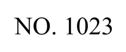 NO. 1023