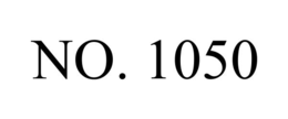 NO. 1050