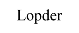 LOPDER