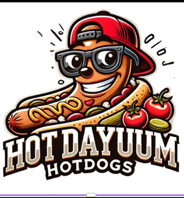 HOT DAYUUM HOT DOGS AND WINGS, HOT DAYUUM HOT DOGS