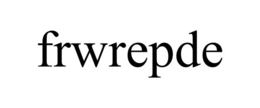 FRWREPDE