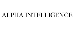 ALPHA INTELLIGENCE
