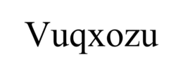 VUQXOZU