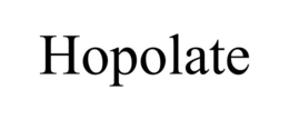 HOPOLATE