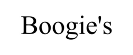 BOOGIE'S