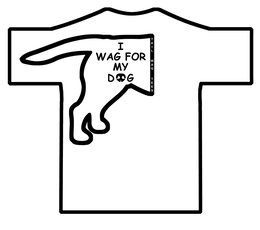 TAIL WAG TEES I WAG FOR MY DOG