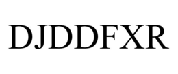 DJDDFXR