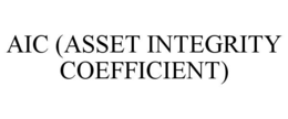 AIC (ASSET INTEGRITY COEFFICIENT)