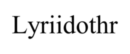 LYRIIDOTHR