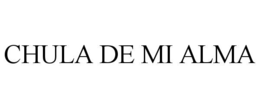 CHULA DE MI ALMA