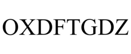 OXDFTGDZ