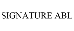SIGNATURE ABL