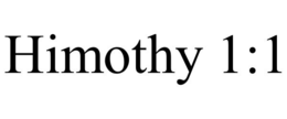 HIMOTHY 1:1