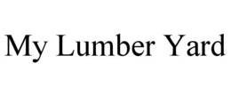 MY LUMBER YARD