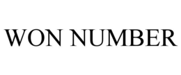 WON NUMBER
