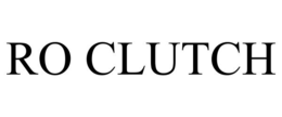 RO CLUTCH