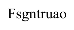 FSGNTRUAO