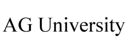 AG UNIVERSITY