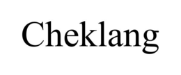 CHEKLANG