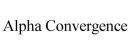 ALPHA CONVERGENCE