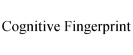 COGNITIVE FINGERPRINT