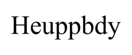 HEUPPBDY