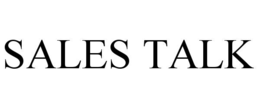 SALES TALK