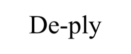 DE-PLY