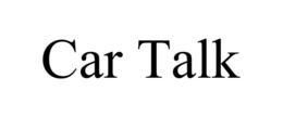 CAR TALK