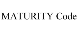 MATURITY CODE