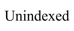 UNINDEXED