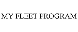 MY FLEET PROGRAM
