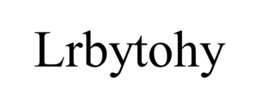 LRBYTOHY