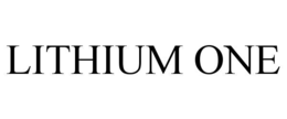 LITHIUM ONE