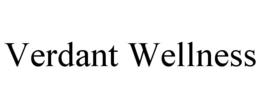 VERDANT WELLNESS trademark